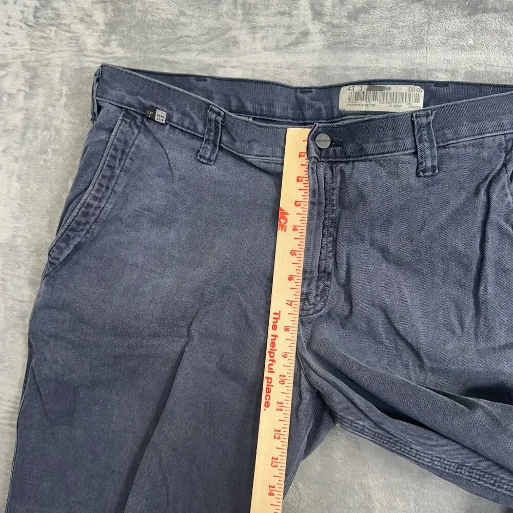 Carhartt FR Men's Straight Pants 36x30 Dark Blue Work Pants Flame‎ Resistant